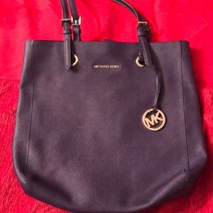Michael Kors Purple Shoulder Bag